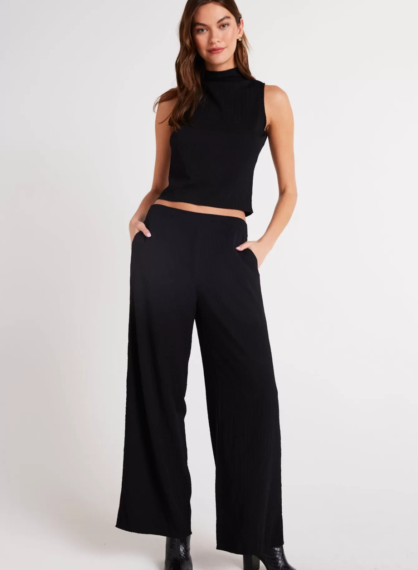 Bella Dahl Pants-Clean Wide Leg Pant -