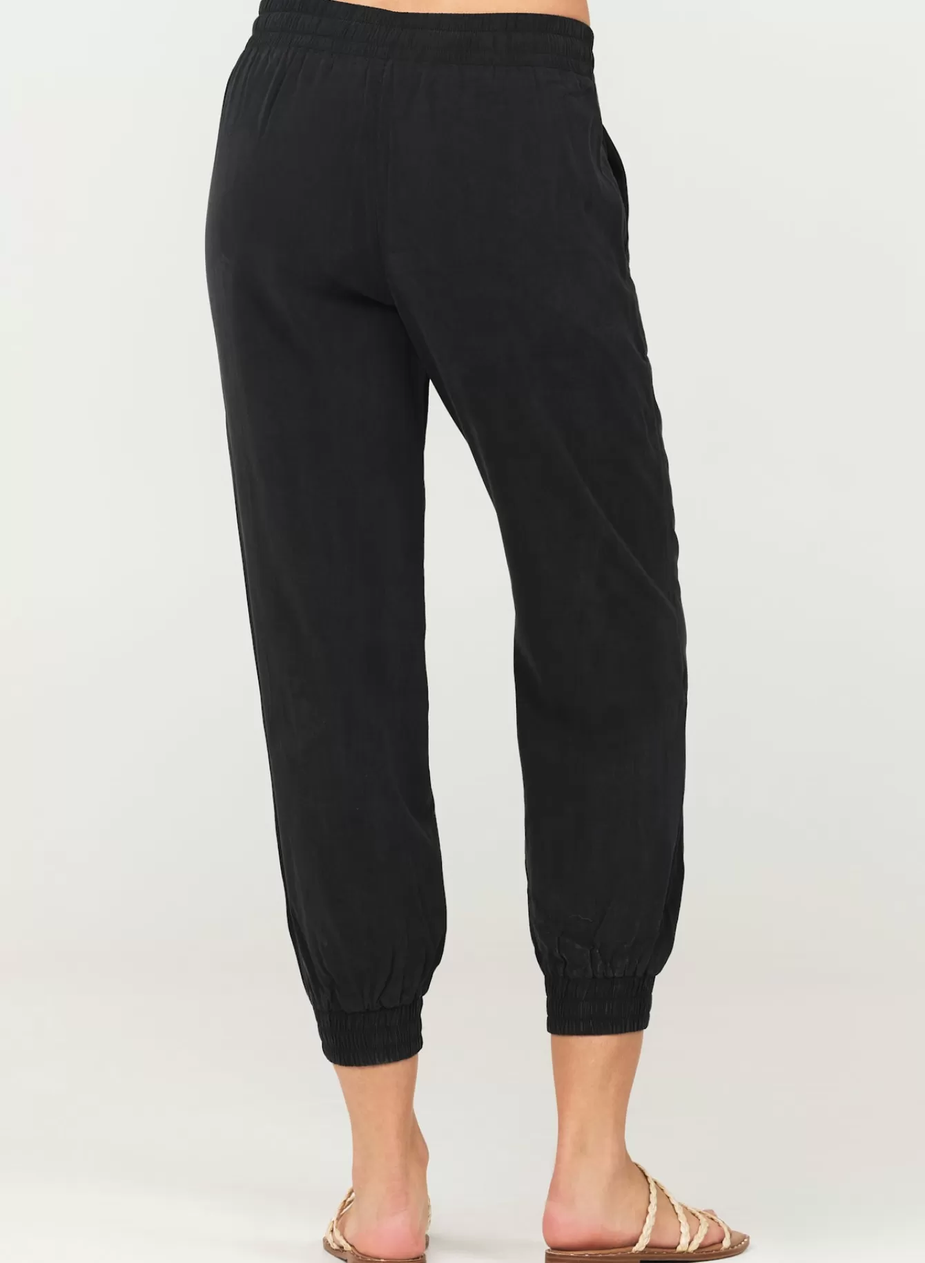 Bella Dahl Joggers-Easy Drawstring Jogger - Vintage Black