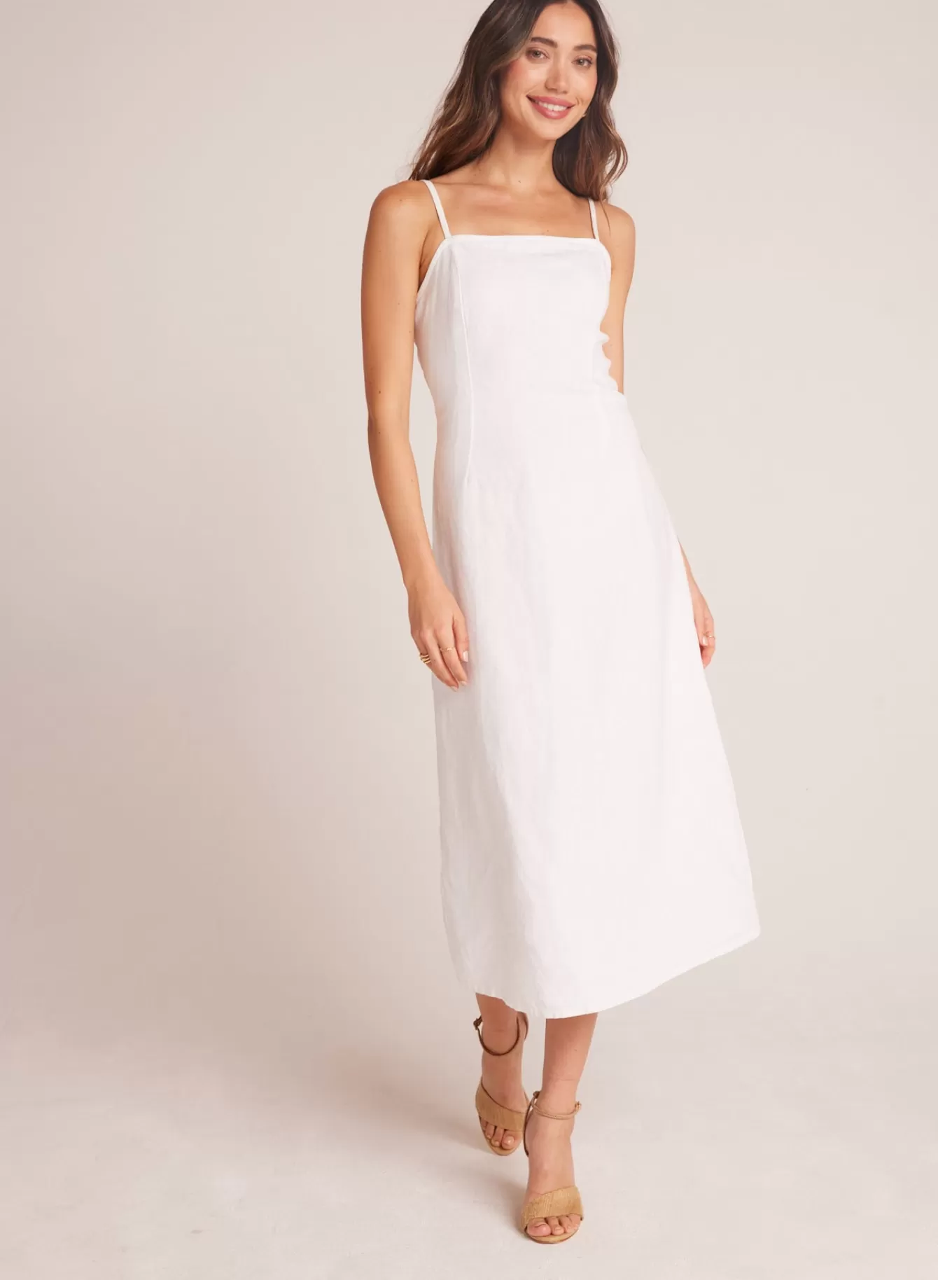 Bella Dahl Long Dresses-Fitted Cami Midi Dress -