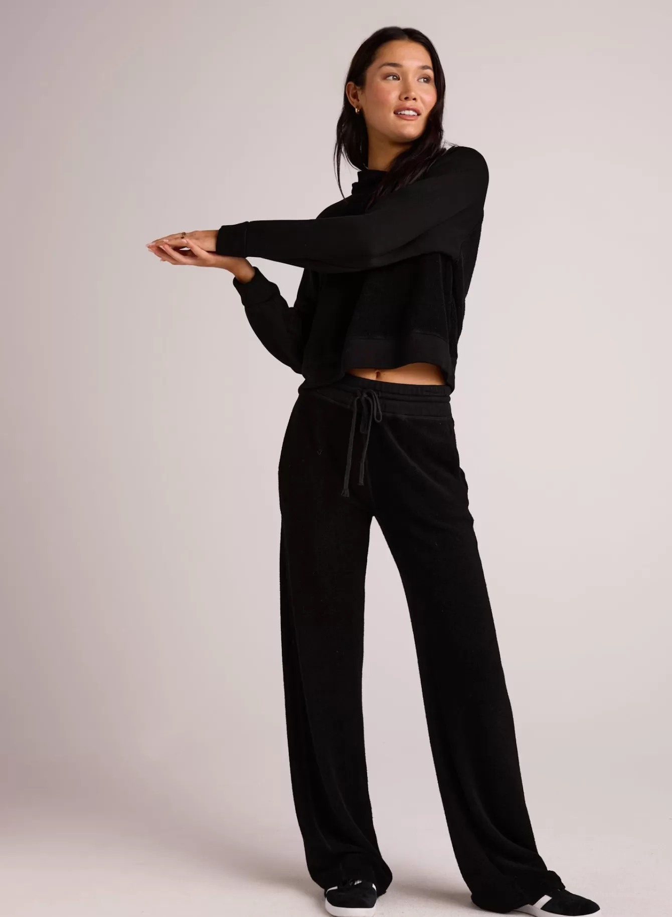 Bella Dahl Pants-French Terry Wide Leg Sweatpant -