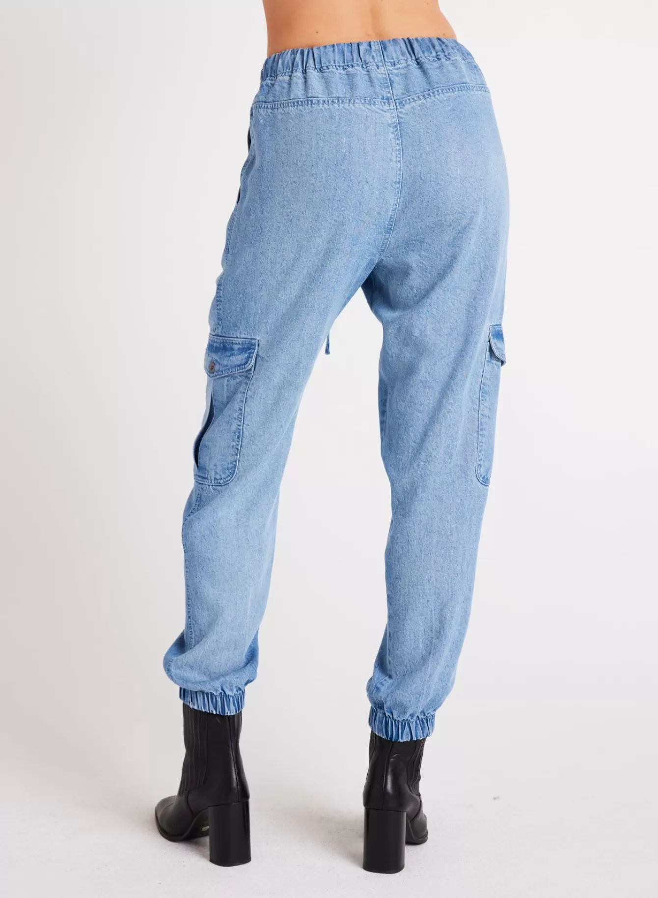 Bella Dahl Joggers-Isla Pleated Jogger - Vintage Horizon Wash