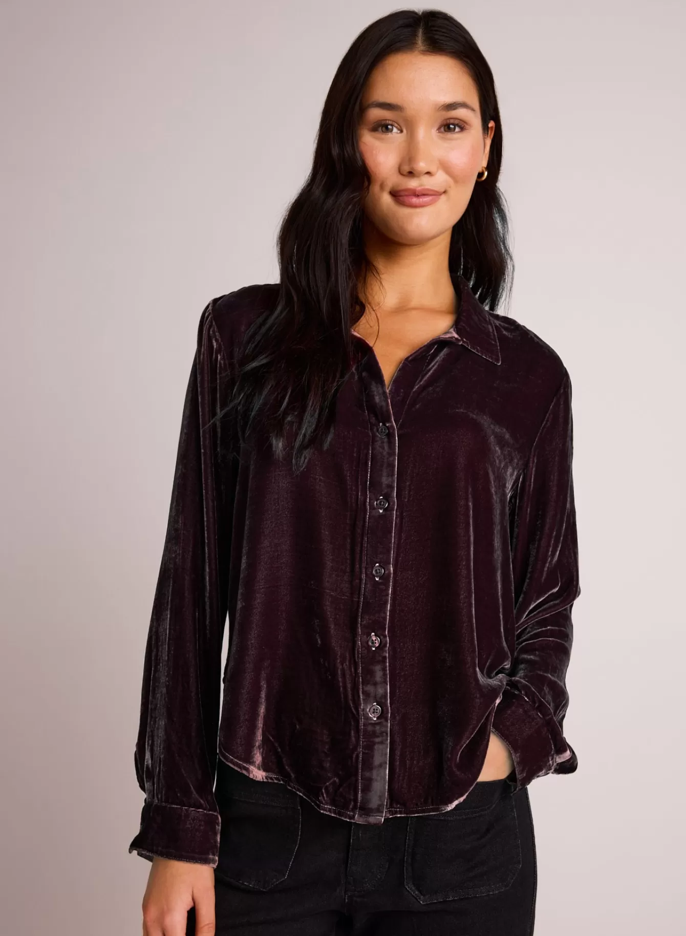 Bella Dahl Button Down-Long Sleeve Clean Shirt -