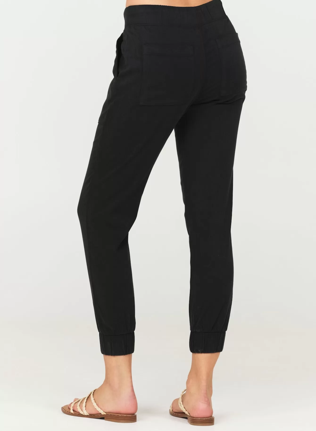 Bella Dahl Joggers-Pocket Jogger - Vintage Black
