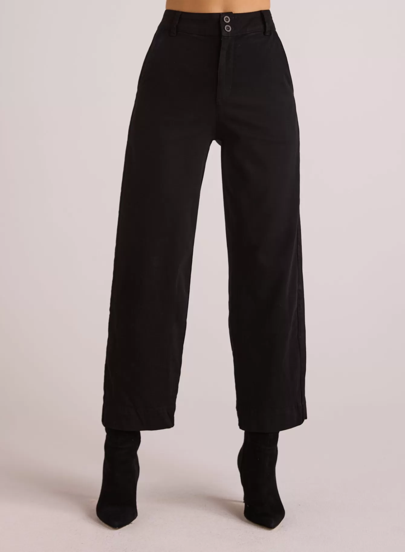 Bella Dahl Pants-Saige Tux Stripe Crop -