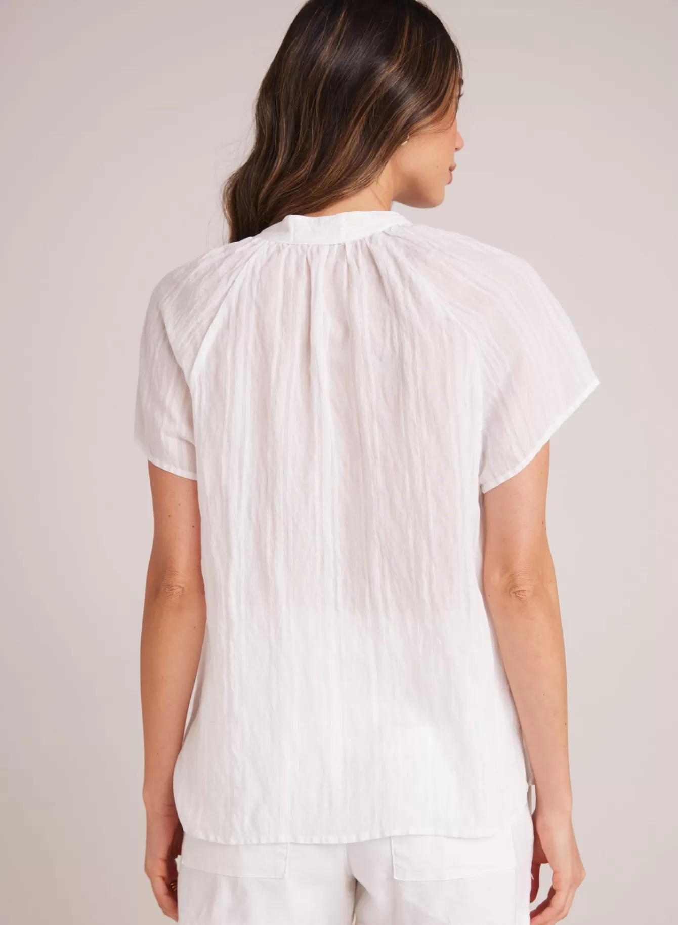 Bella Dahl Short Sleeve-Short Sleeve Pocket Pullover -