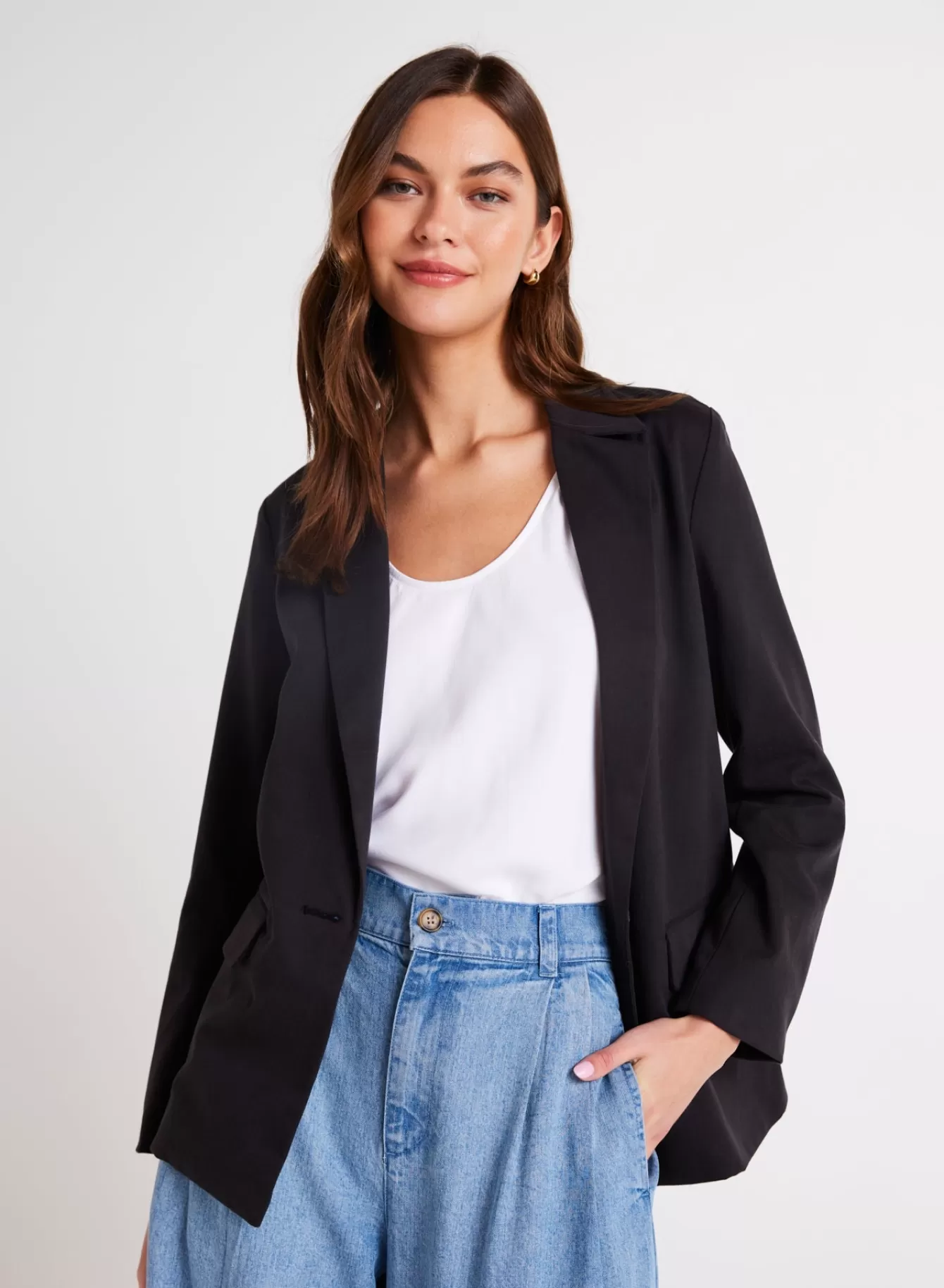 Bella Dahl Outerwear-Single Breasted Blazer -