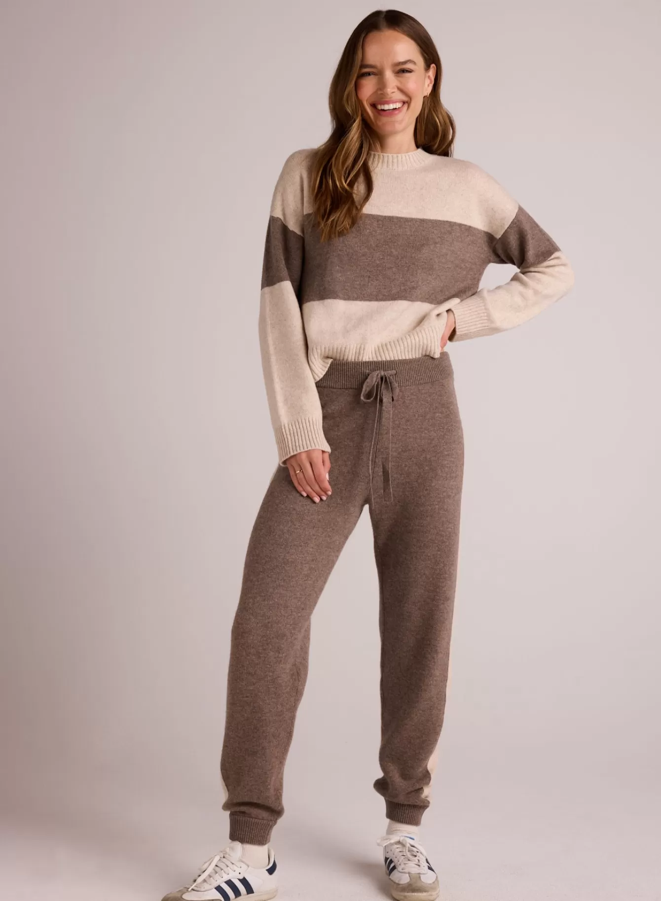 Bella Dahl Pants-Slouchy Jogger - Oat & Fawn